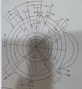 阀芯图纸完整