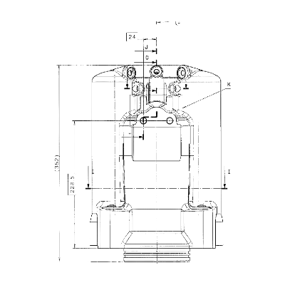 车辆调节阀体图纸完整