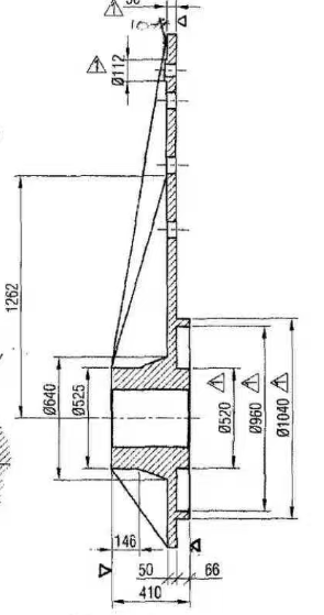 烧结机挡风板断板/烧结机挡风板衬板等图纸完整