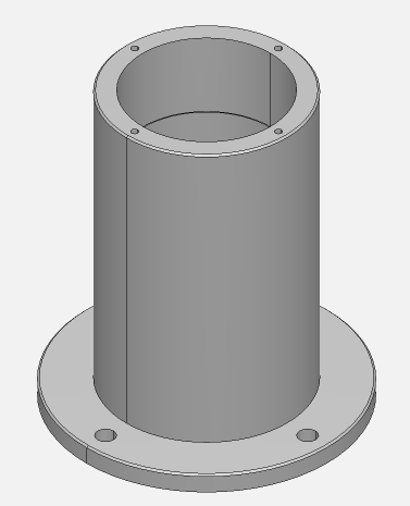 轴承座后端盖/压绵盖/螺旋轴承座法兰/主轴承座图纸完整