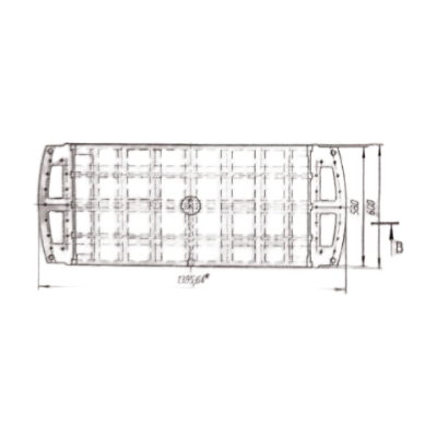球磨机衬套图纸完整