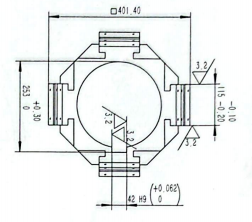 滑动套扇形板图纸完整