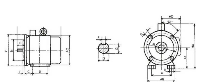 Y2电机壳图纸完整