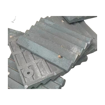 双液复合陶瓷锤头/衬板实物图