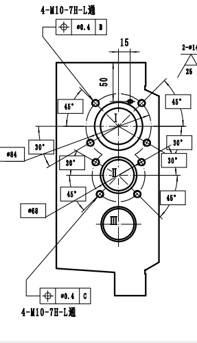 进给箱体等图纸完整
