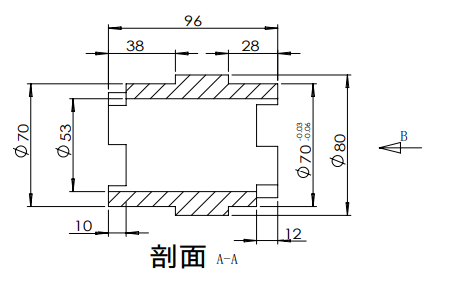 三爪图纸完整