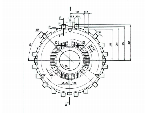 缸体机壳/端板/接线盒/盖板图纸完整