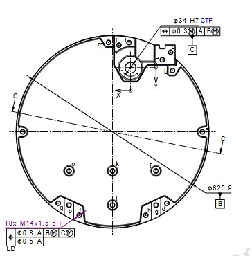 底板壳体图纸完整
